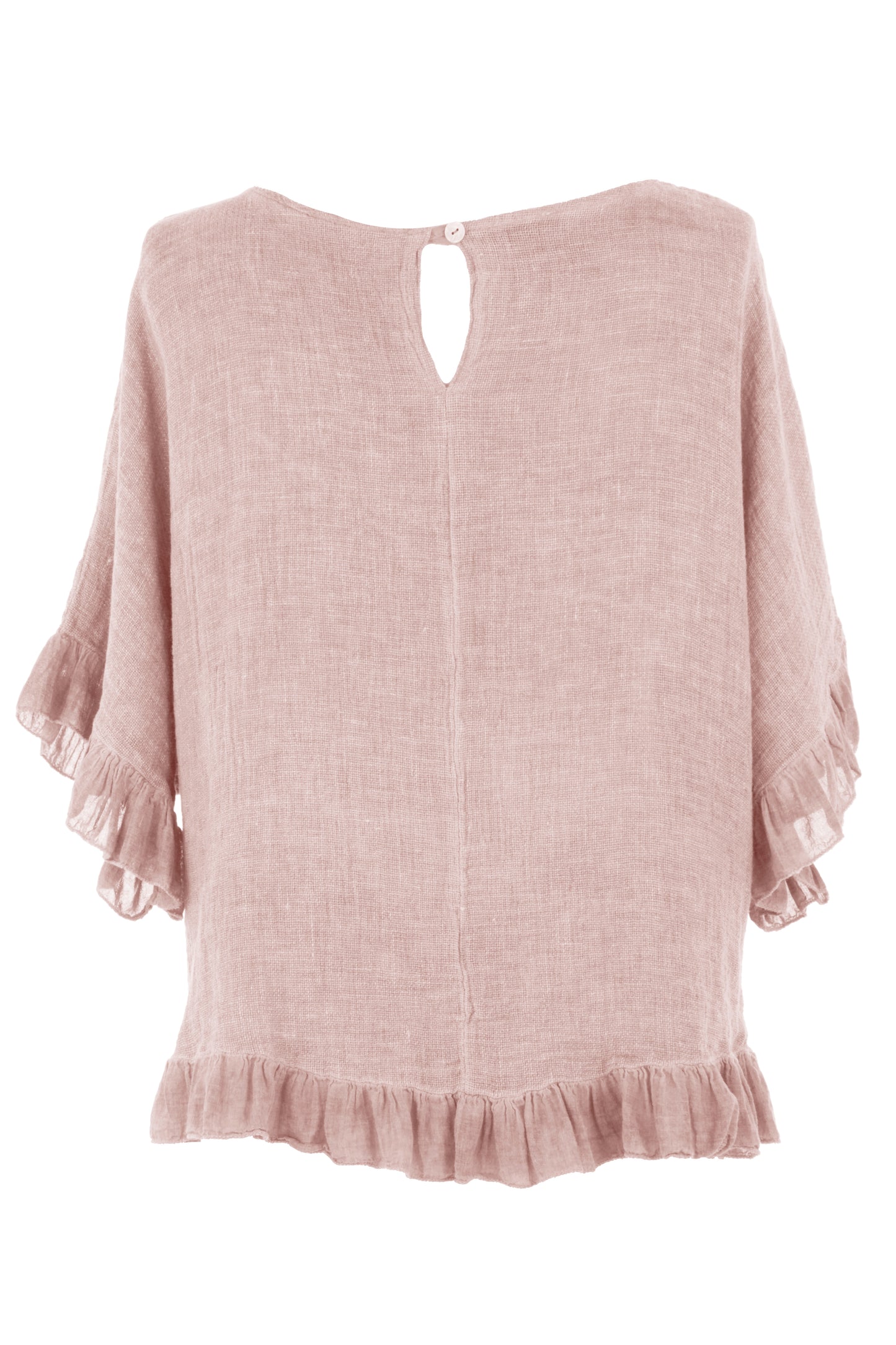 Frill Hem Teabag Top