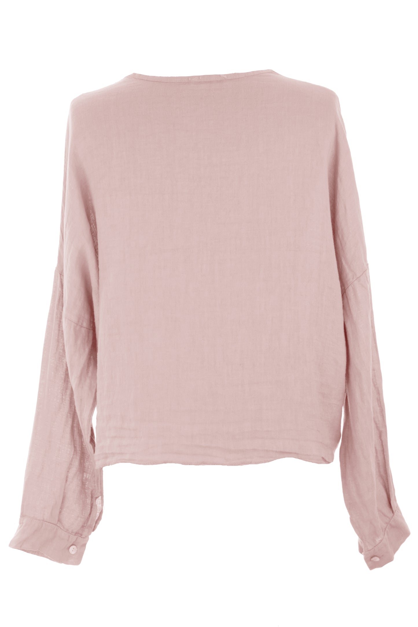 Tie Front Linen Shirt