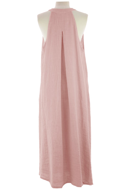 Sleeveless Linen Maxi