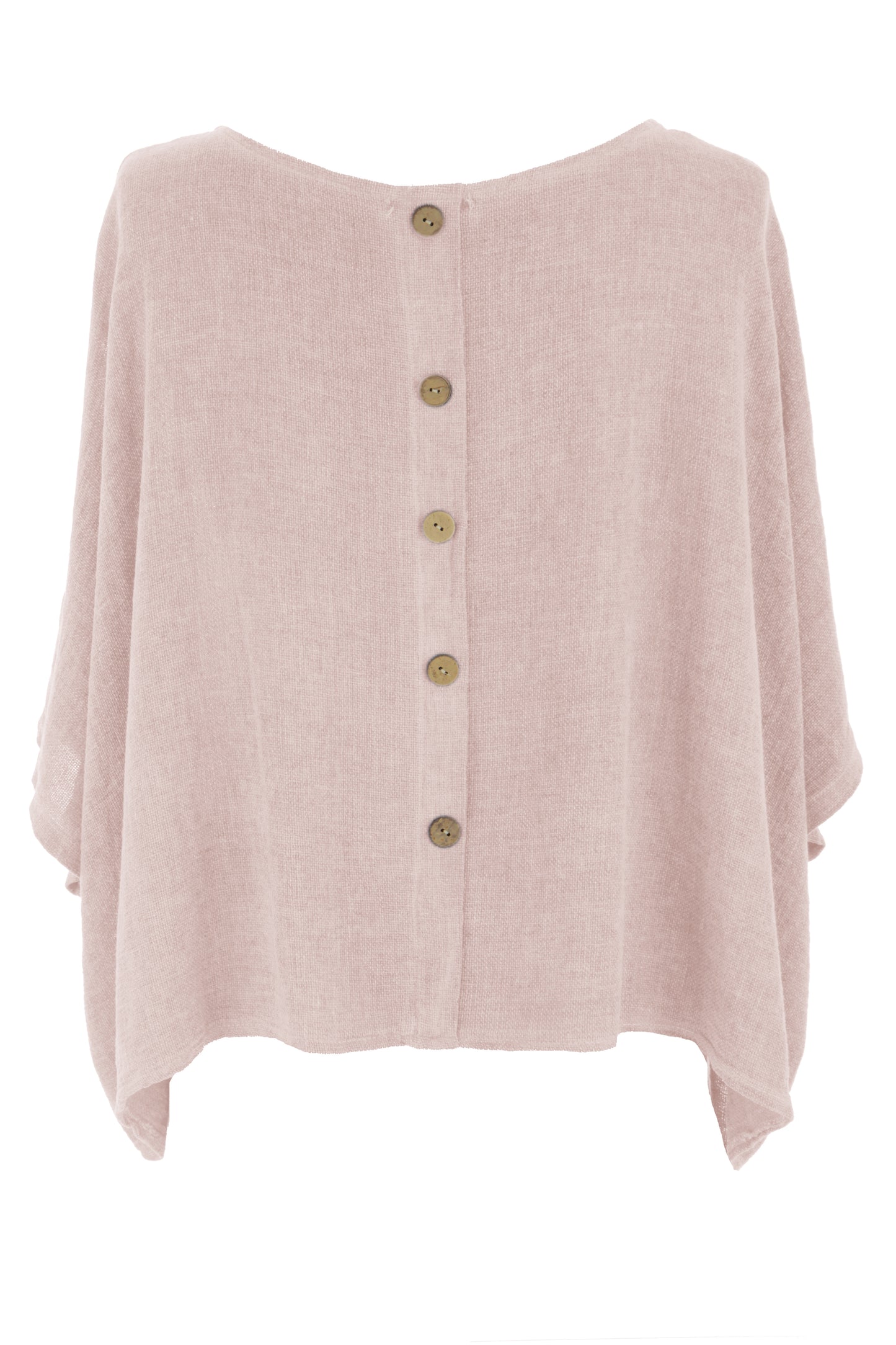 Button Detail Back Teabag Top