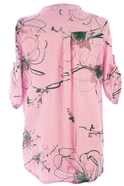Floral Cotton Top