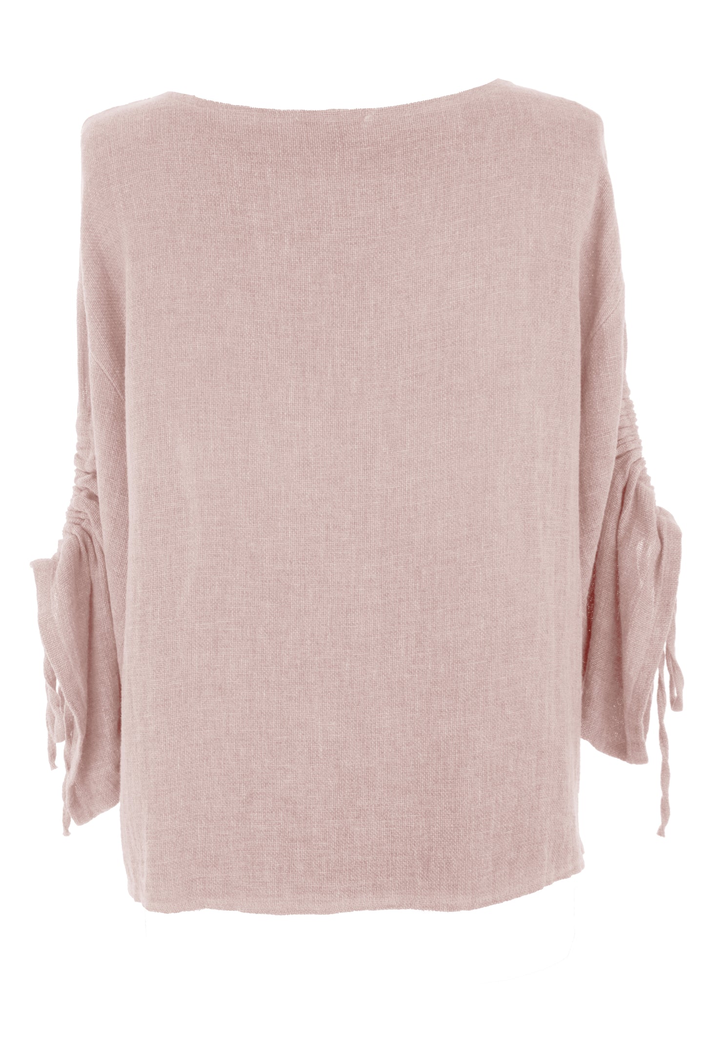 Ruched Sleeve Teabag Top
