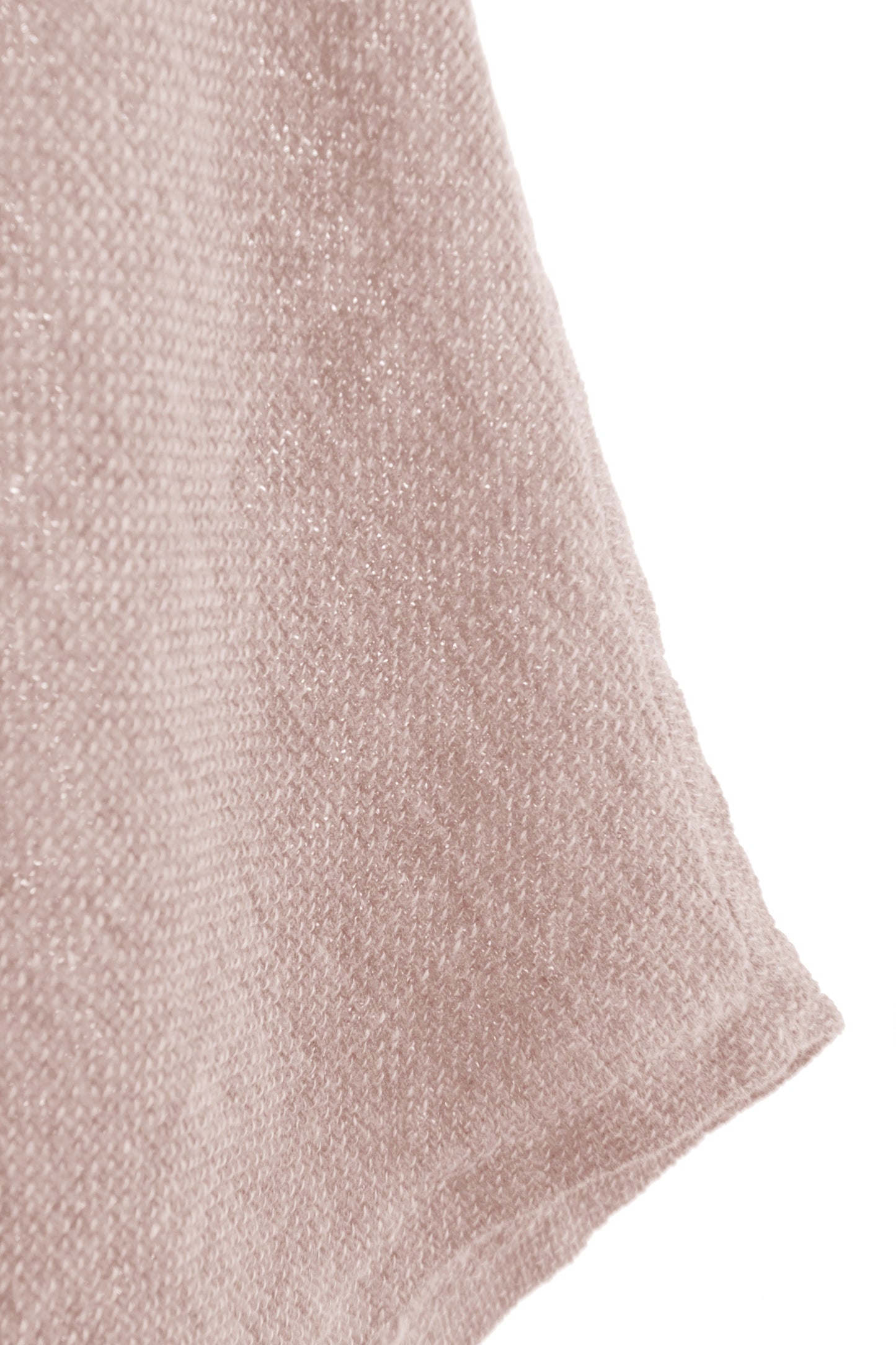 V Cutout Hem Linen Teabag Top