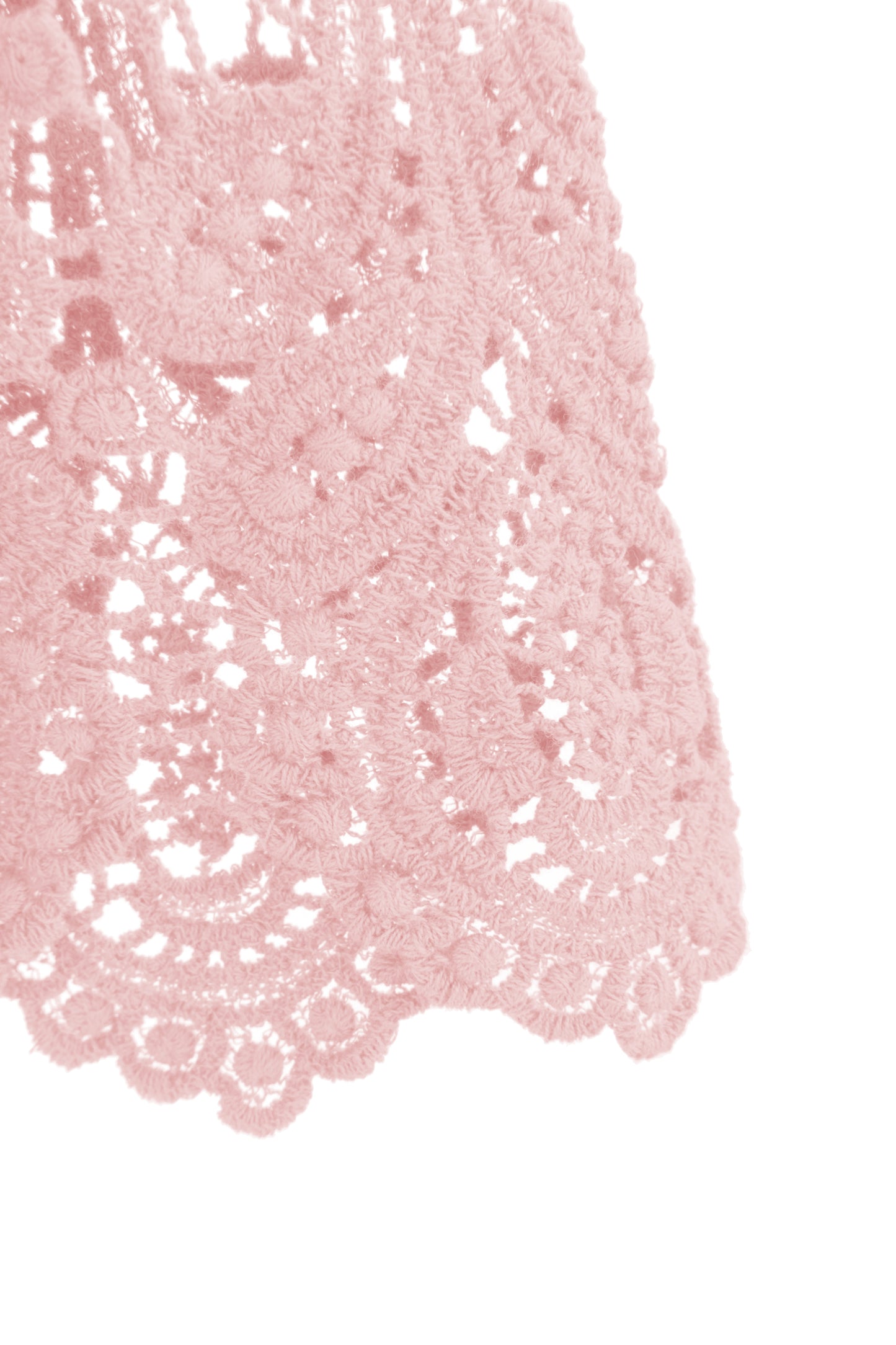 Tie Front Crochet Cardigan