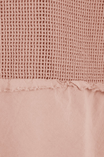 2 Piece Mesh Shrug Midi Dress