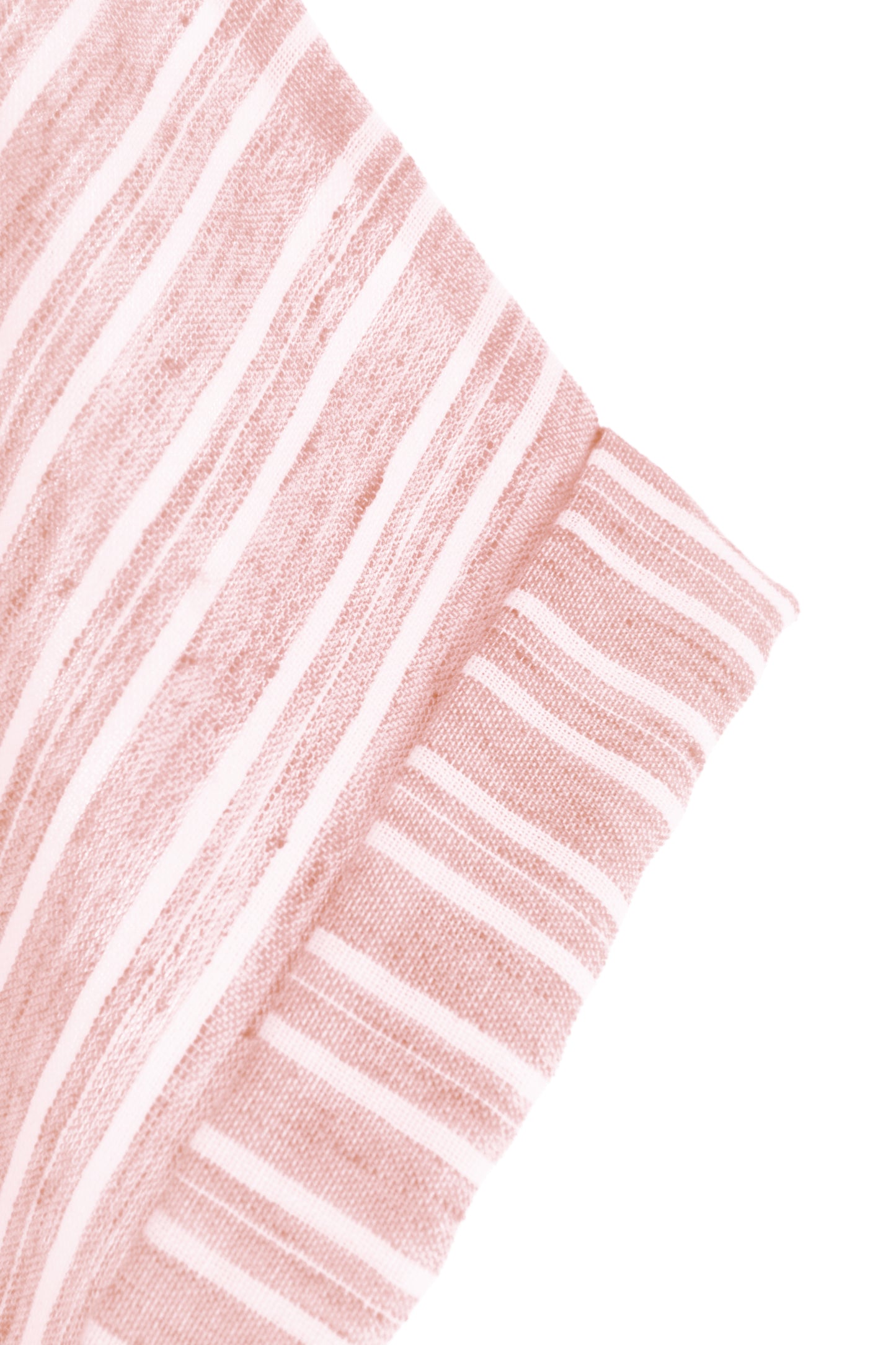 Stripe Print Collar Midi