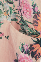 Load image into Gallery viewer, Floral Linen Dungaree

