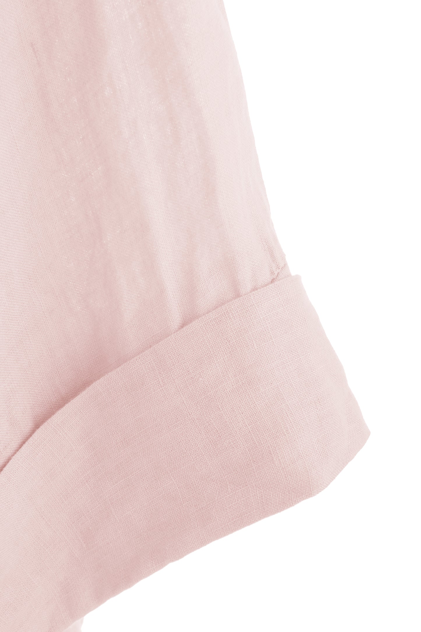 Collar V Neck Linen Shirt