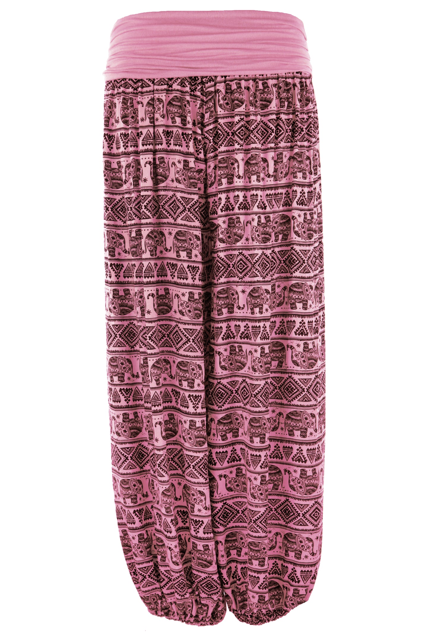Elephant Print Harem Trouser