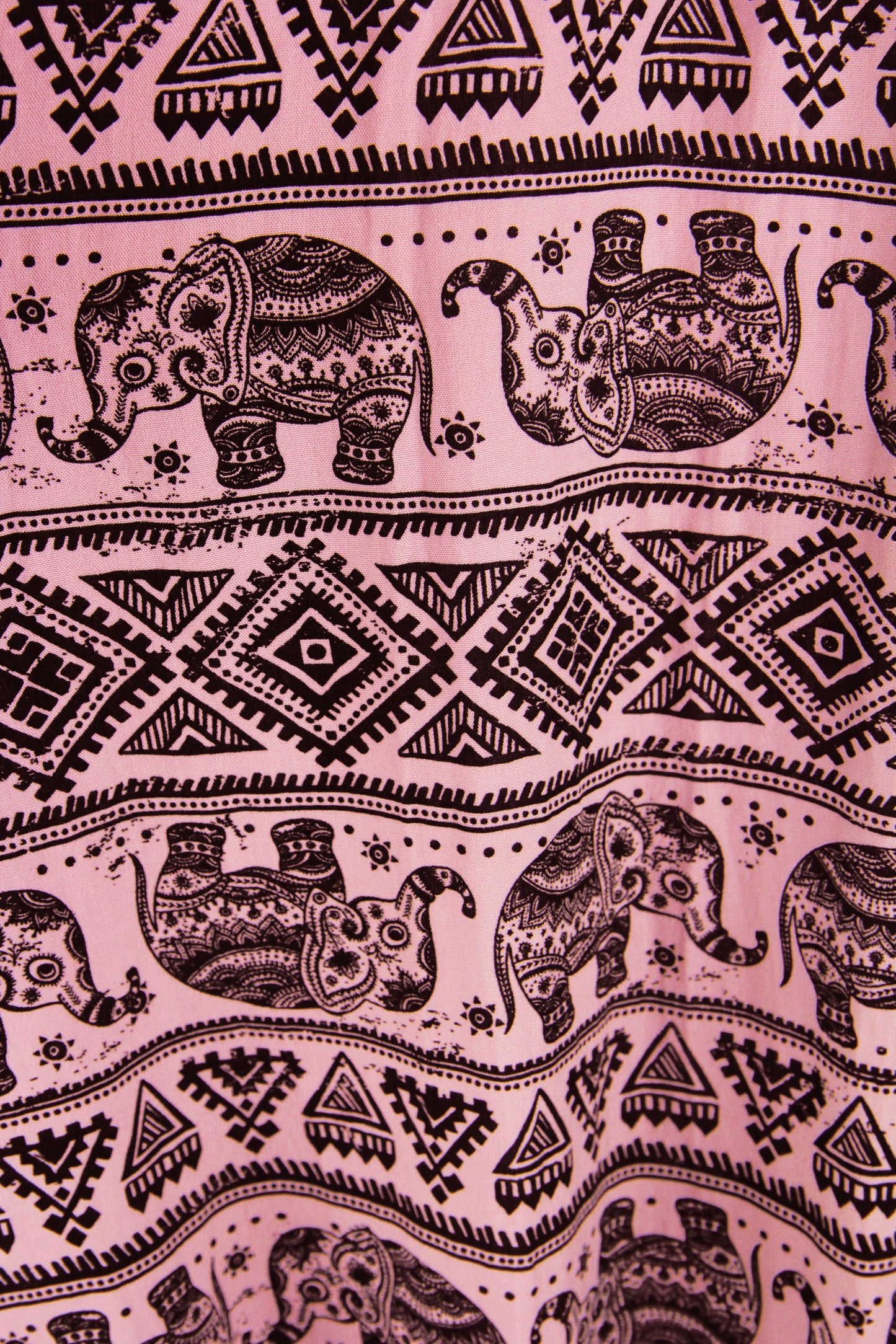 Elephant Print Harem Trouser