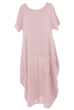 Load image into Gallery viewer, Stripe 2 Pocket Tulip Midi
