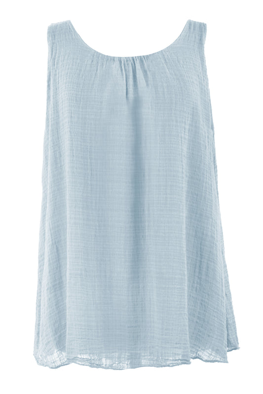 Plain Cheesecloth Vest