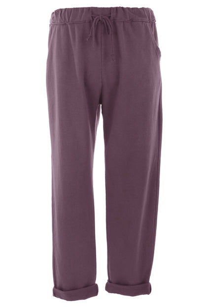 Raw Edge Pocket Joggers