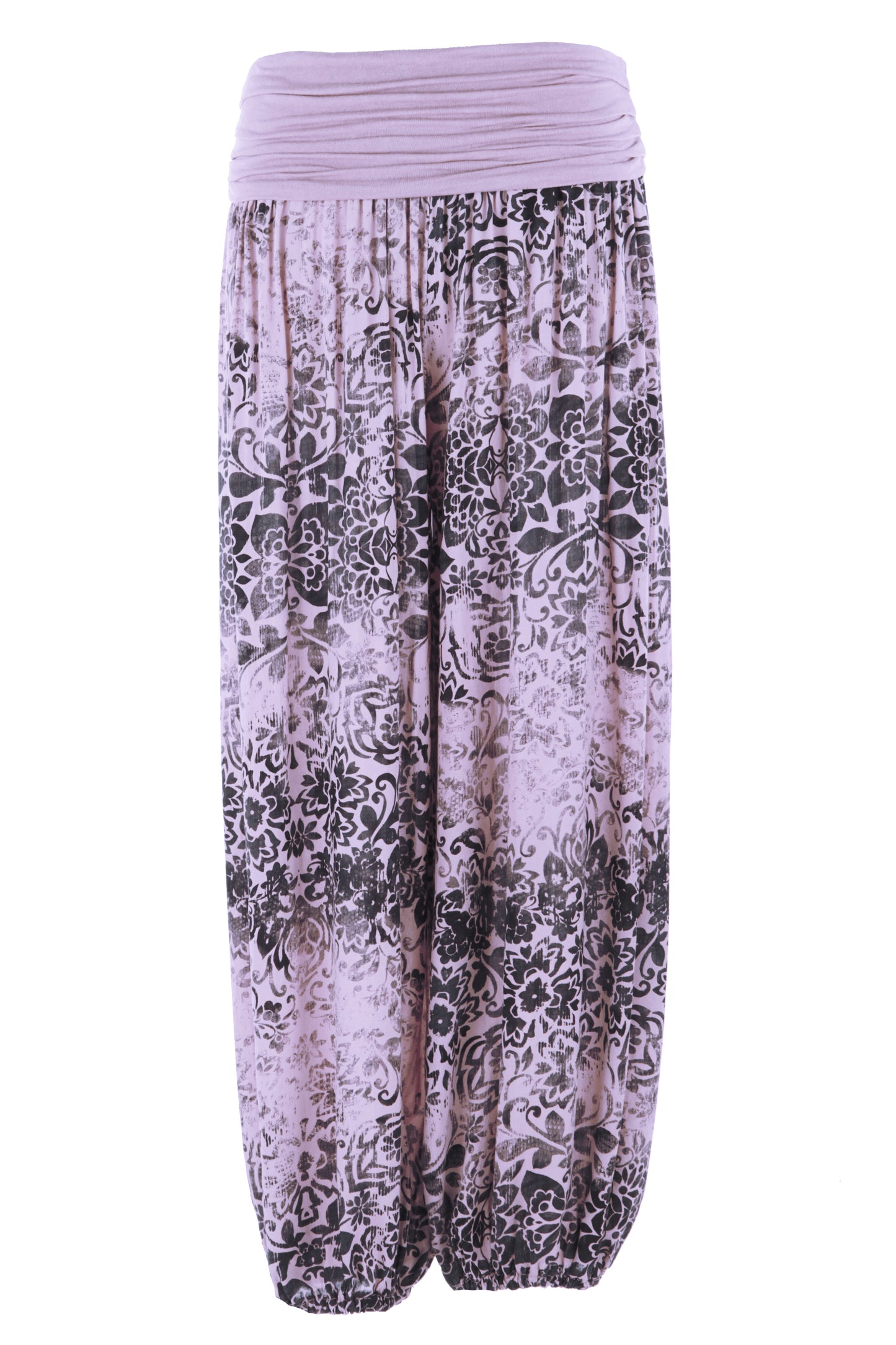 Floral Print Harem Trouser