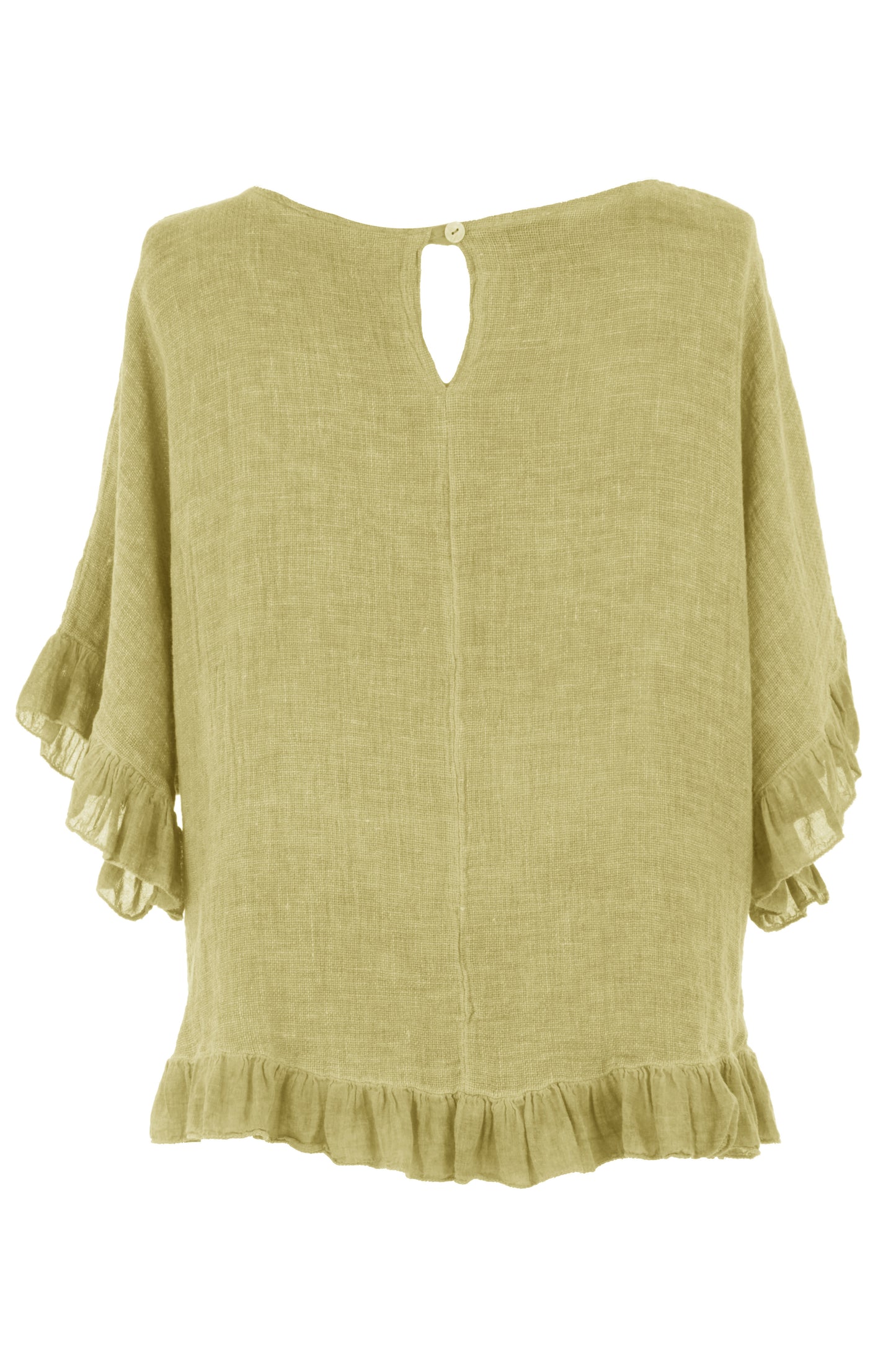 Frill Hem Teabag Top