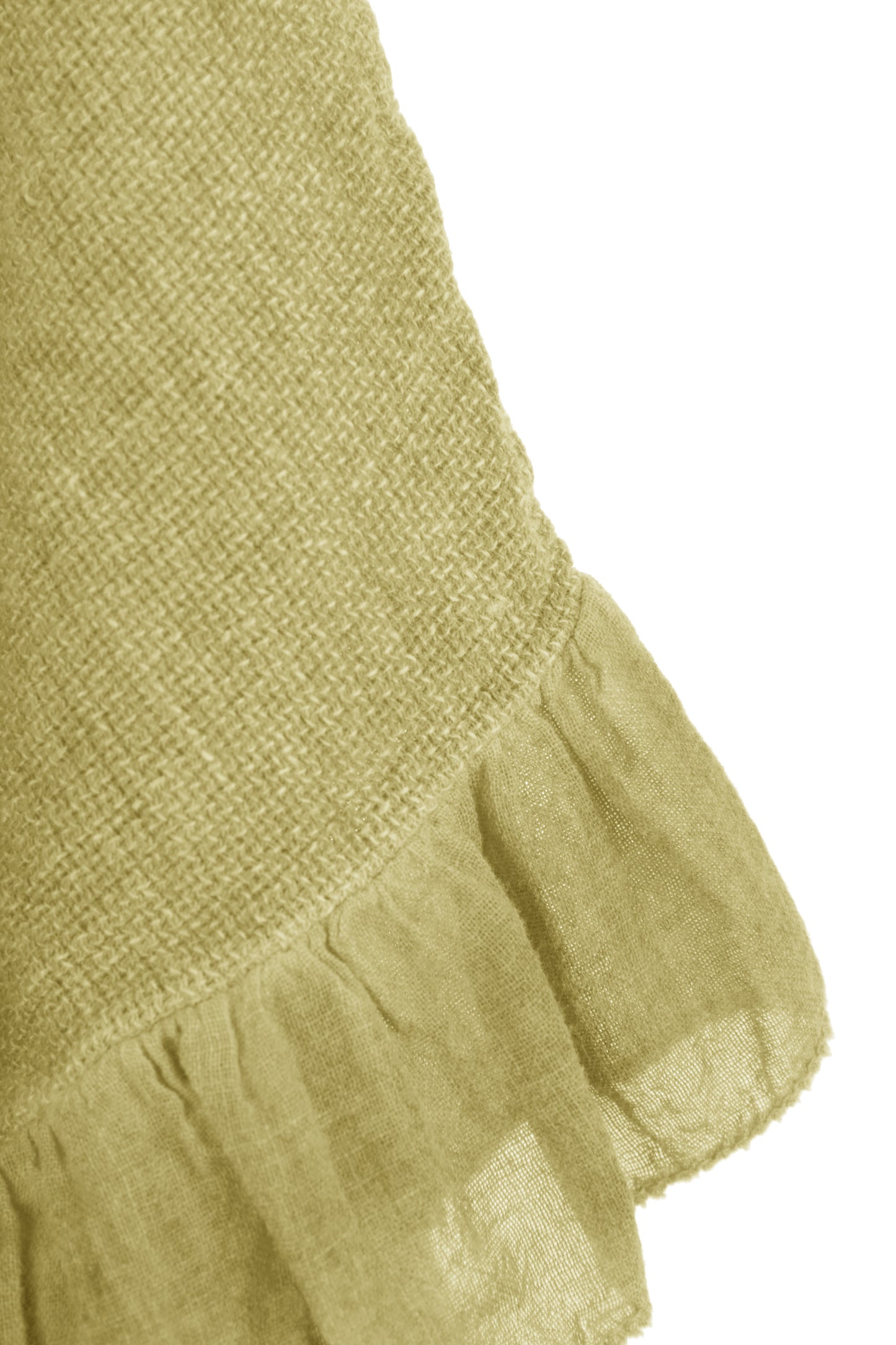 Frill Hem Teabag Top