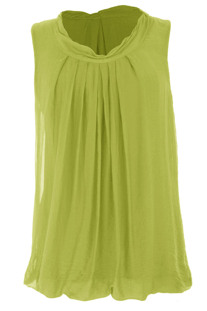 Puffball Silk Vest