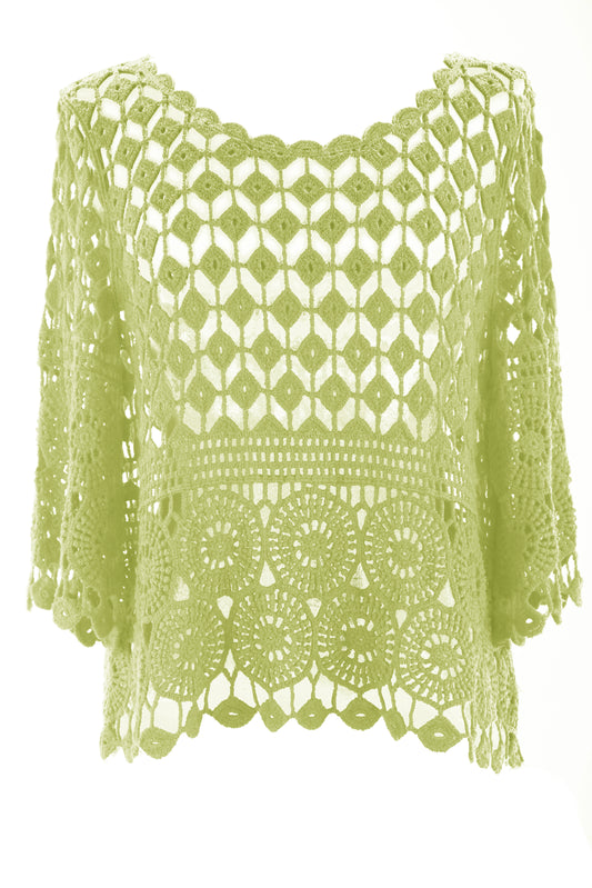 Crochet Top with Vest