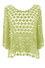 Load image into Gallery viewer, Crochet Top with Vest
