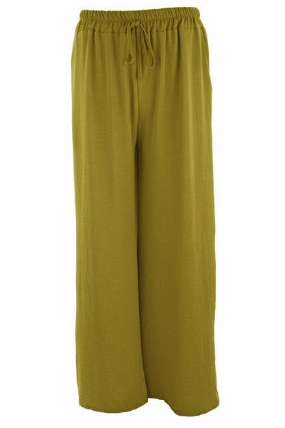 Wide Leg Palazzo Trouser