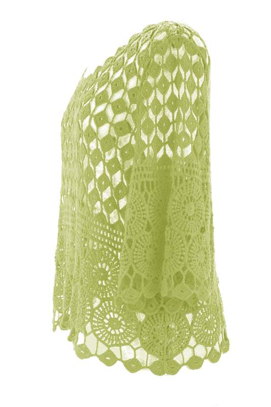 Crochet Top with Vest