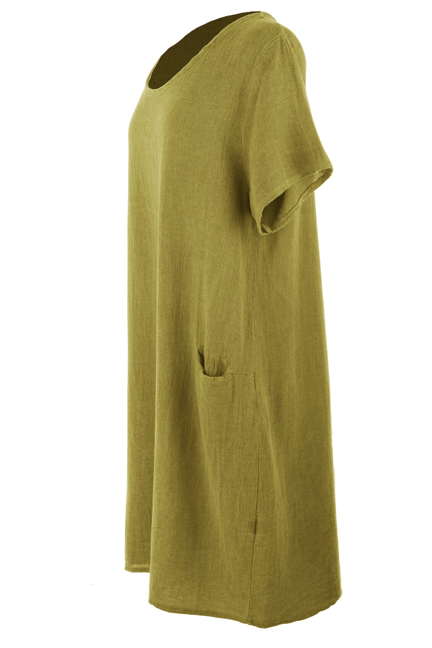 2 Pocket Teabag Linen Dress