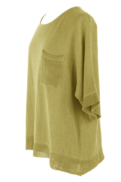 Mesh Pocket Teabag Top