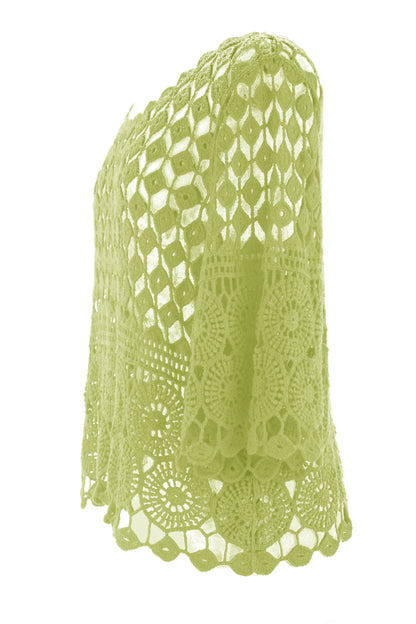 Crochet Top with Vest