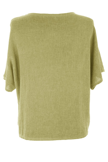Ruched Front Teabag Top