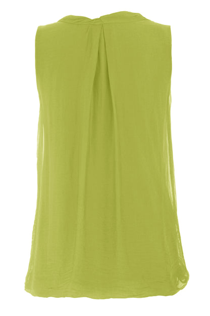Puffball Silk Vest