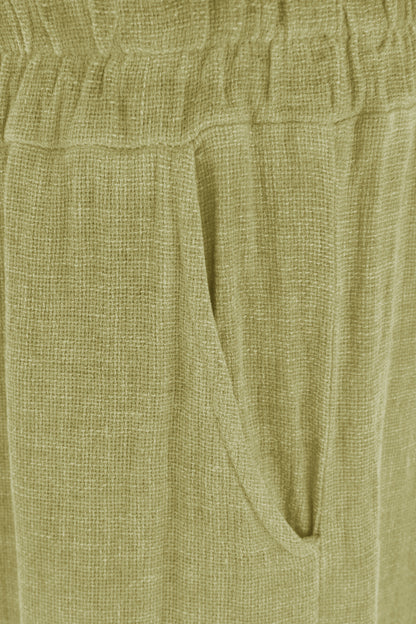 Teabag Linen Trouser