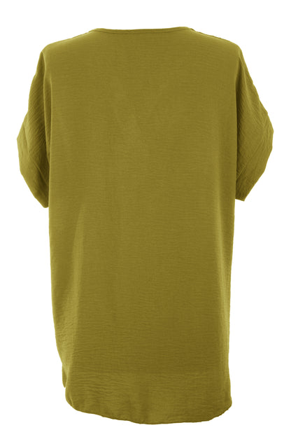V Neck Necklace Top
