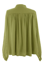 Load image into Gallery viewer, Ruched Shoulder Cotton Top
