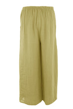 Load image into Gallery viewer, Side Button Detail Linen Trouser
