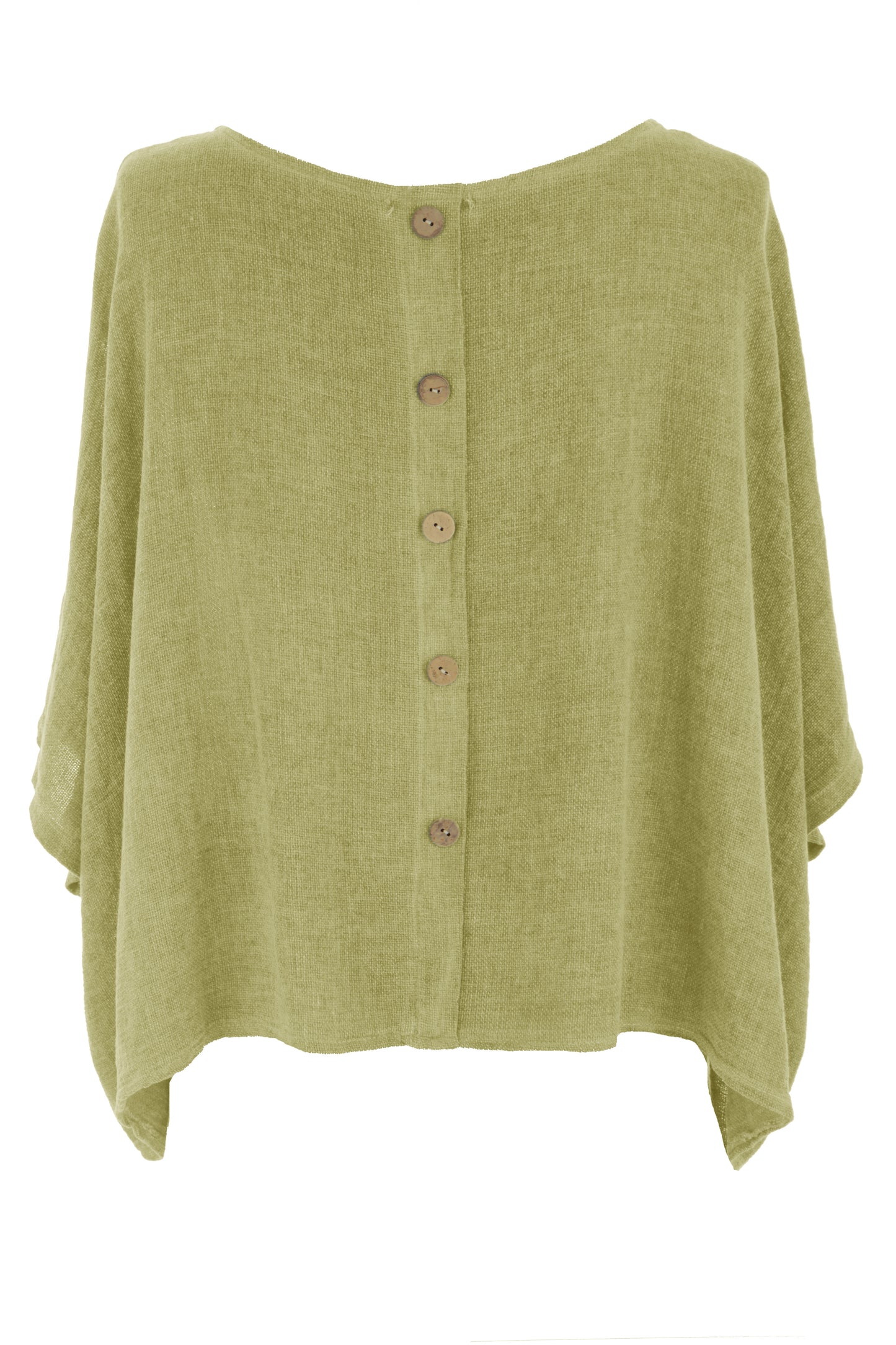 Button Detail Back Teabag Top