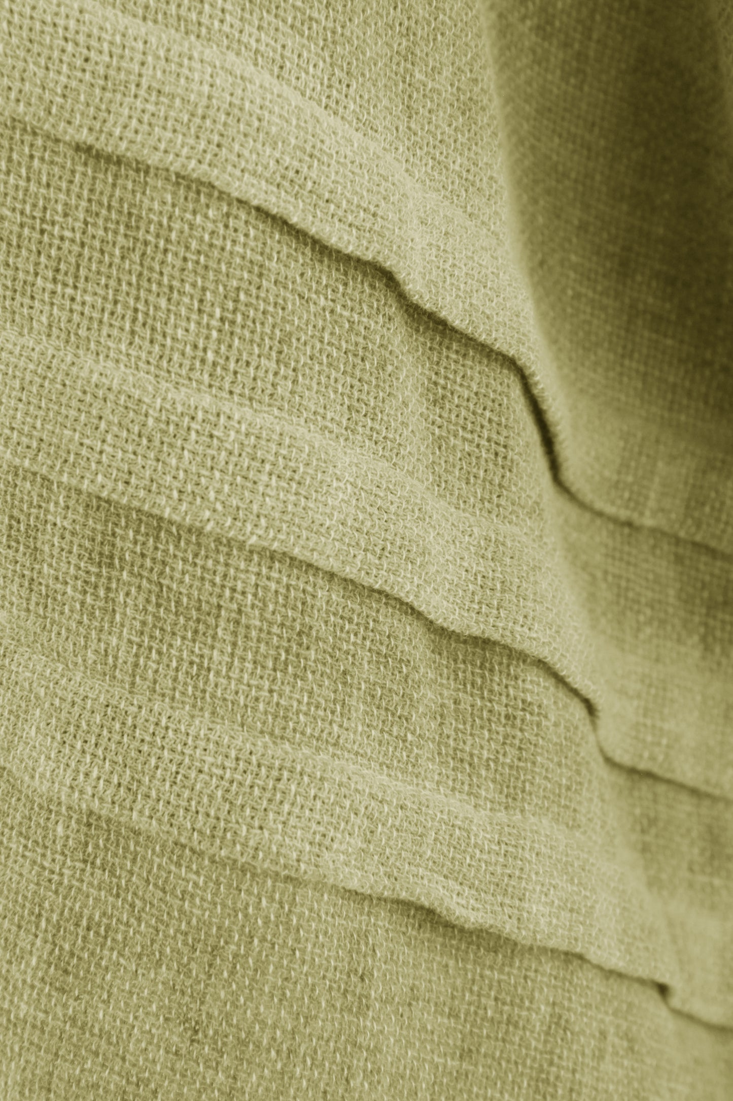 Pleat Detail Teabag Linen Top