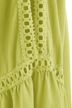 Load image into Gallery viewer, Crochet Trim Cut-out Shoulder Top
