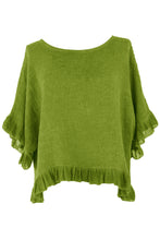 Load image into Gallery viewer, Sleeveless Frill Tassel Silk Tunic
