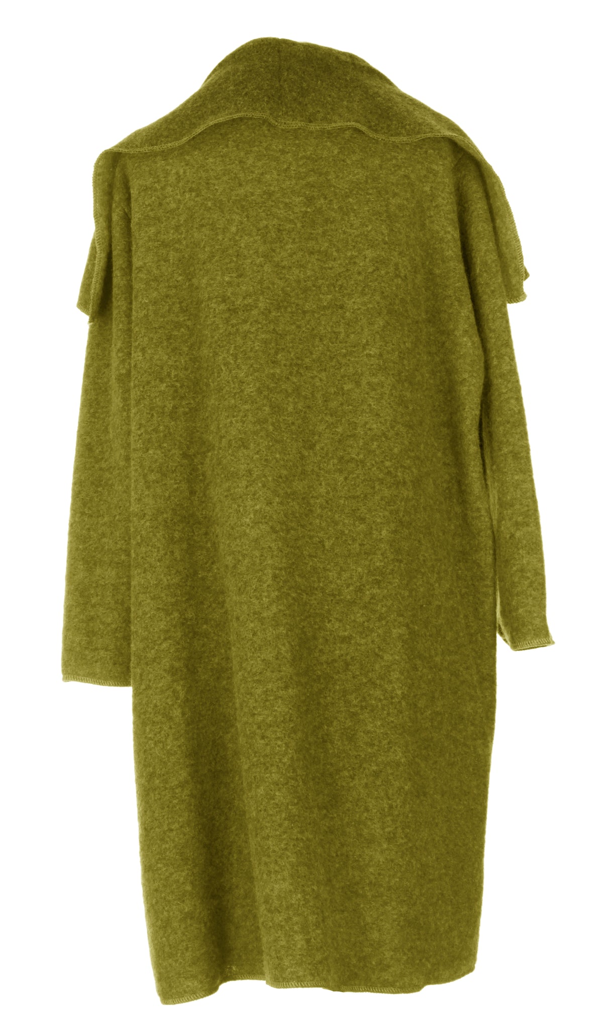 Waterfall Boiled Wool Coat