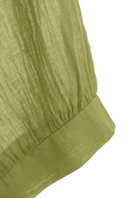 Load image into Gallery viewer, Ruched Shoulder Cotton Top
