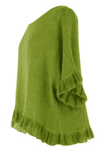 Load image into Gallery viewer, Sleeveless Frill Tassel Silk Tunic
