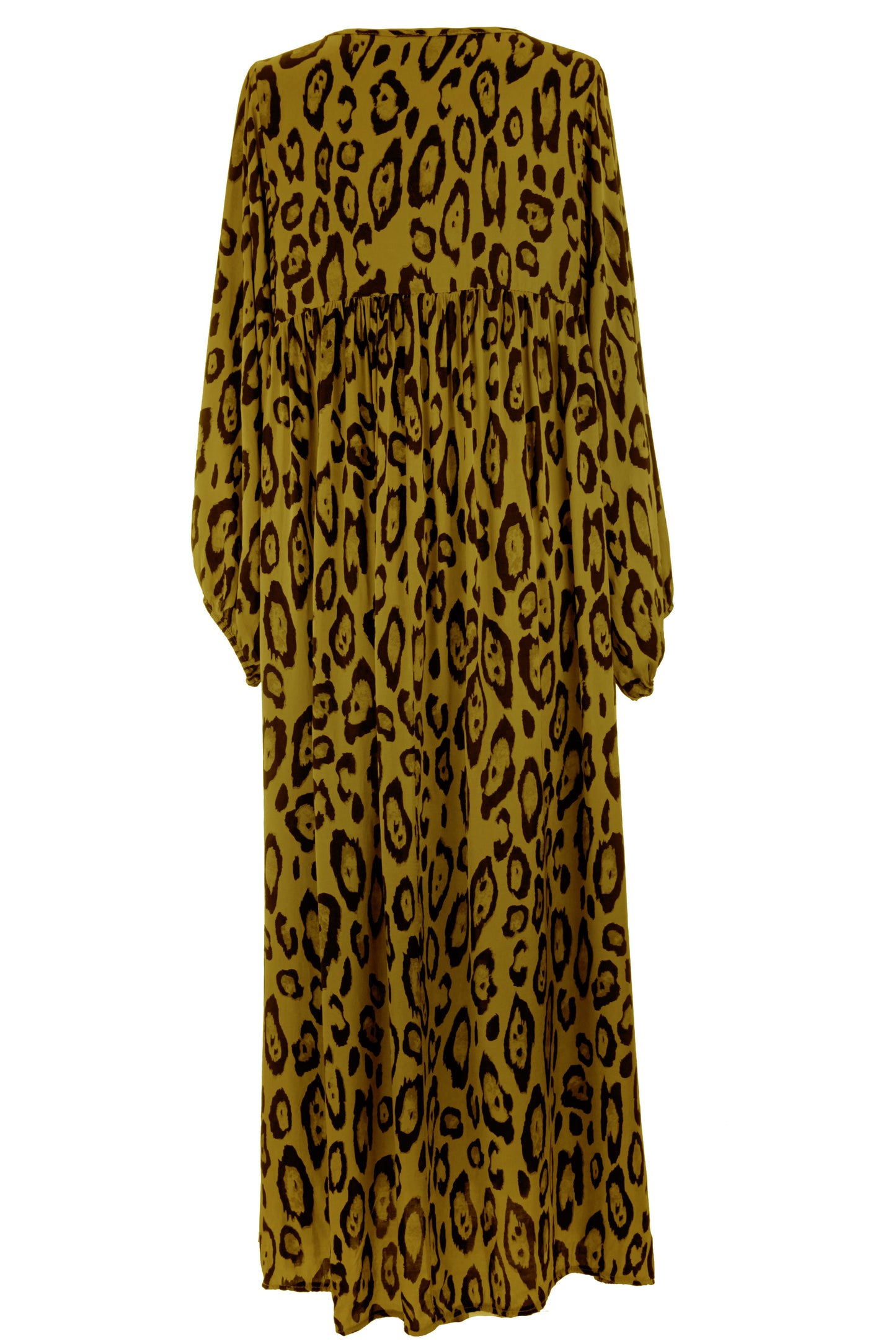 Leopard Print Maxi Dress