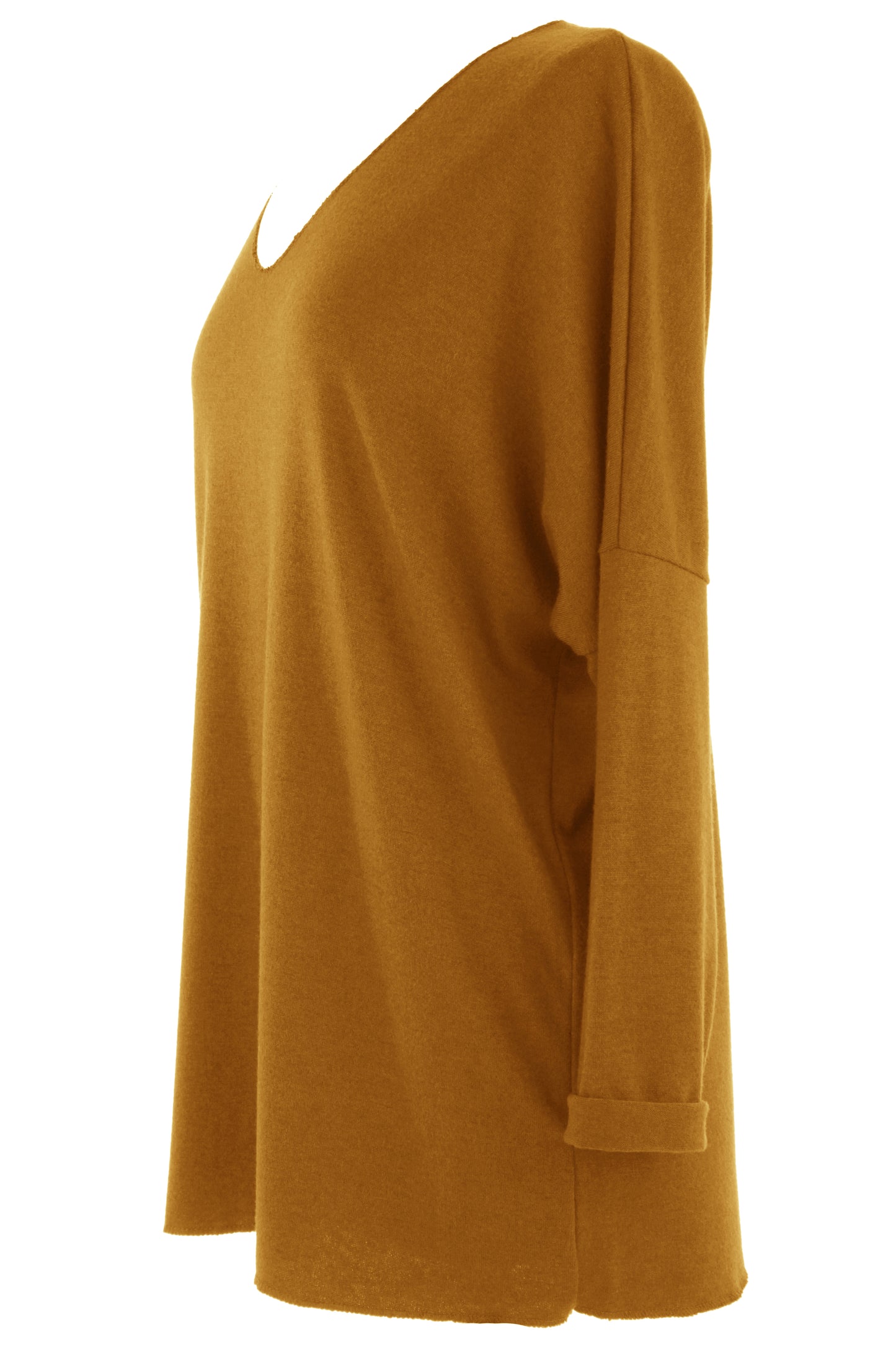 V Neck Soft Knit Necklace Jumper
