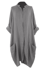 Load image into Gallery viewer, Tulip Linen Jacket
