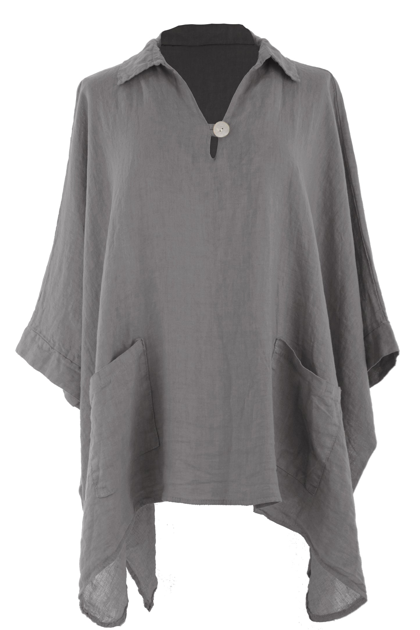 2 Pocket Linen Kaftan