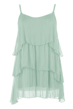 Load image into Gallery viewer, Ruffle Silk Vest
