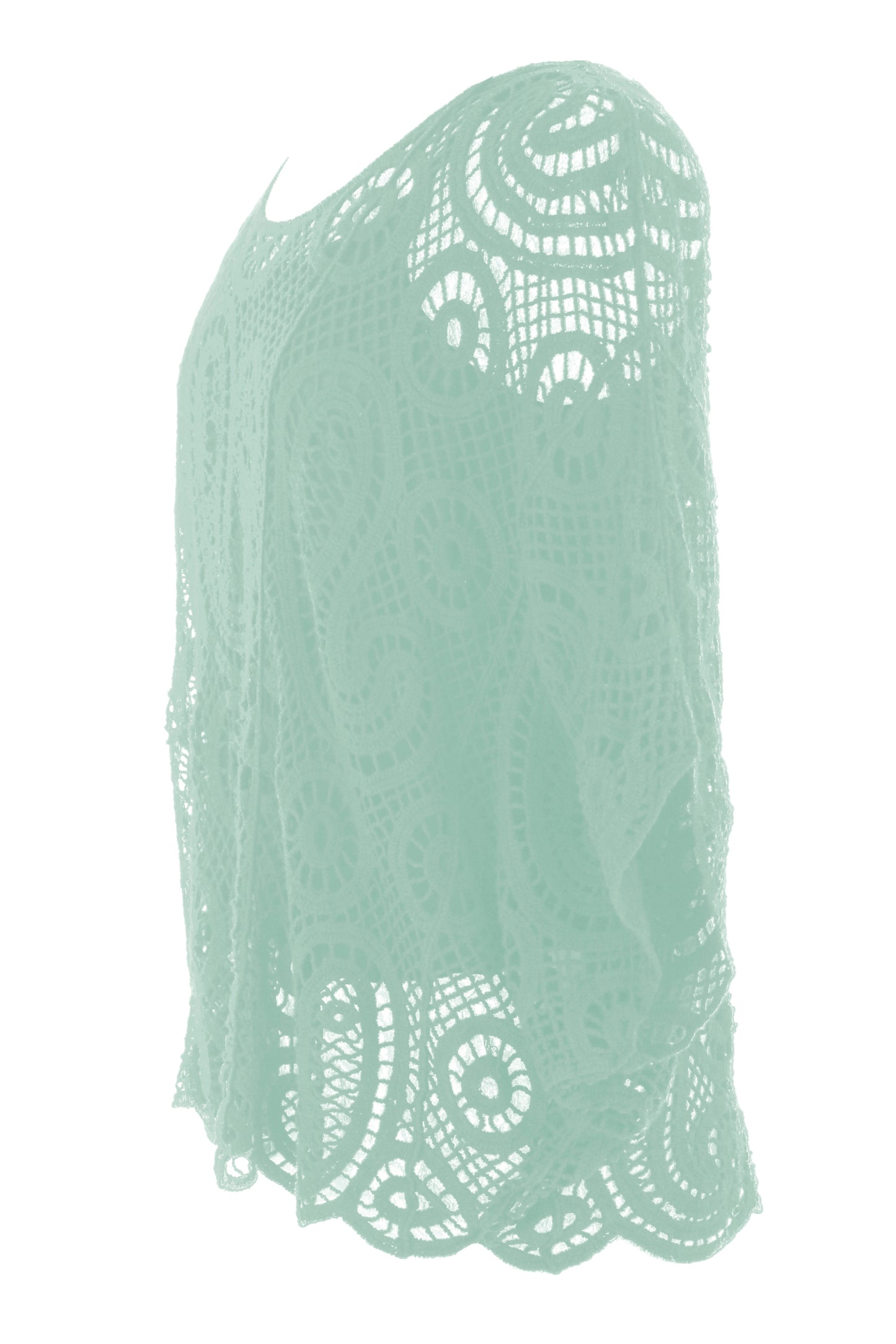 Paisley Crochet Top with Vest