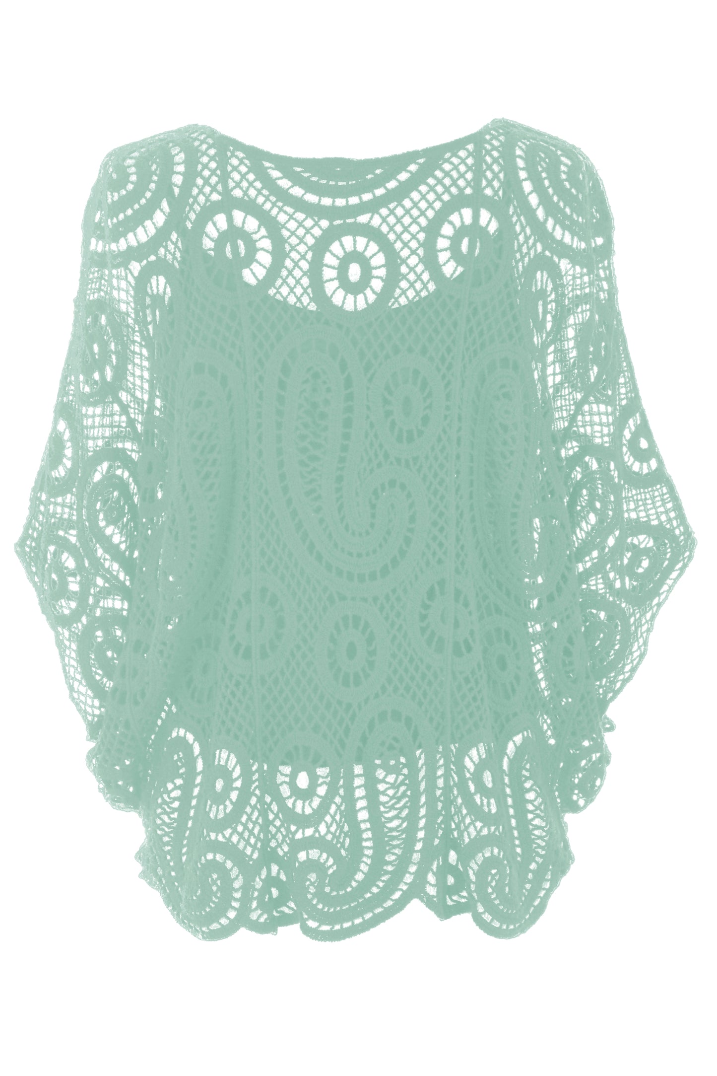 Paisley Crochet Top with Vest