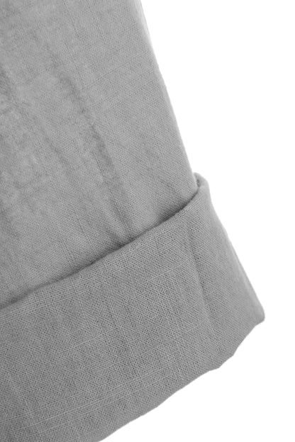 Frill Panel Linen Shirt