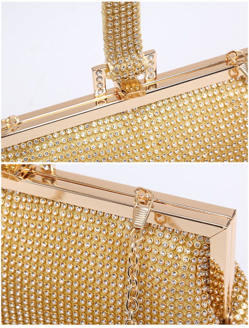 Diamante Clutch Bag